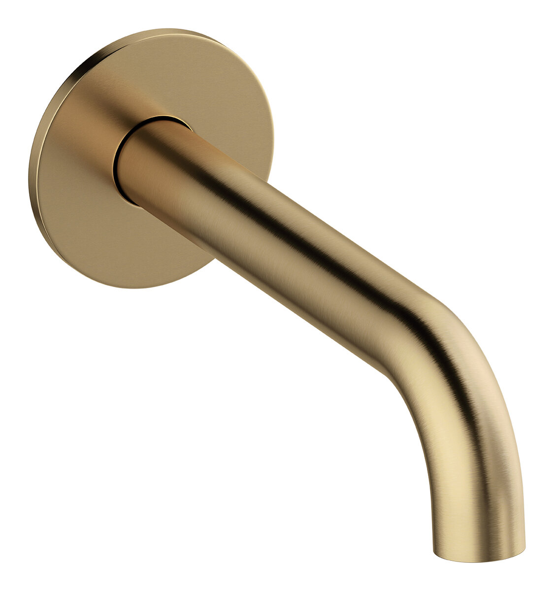 Kartud til indbygning 180mm børstet bronze