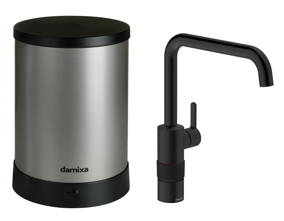 Instant 4 Robinet d'eau bouillante noir mat
