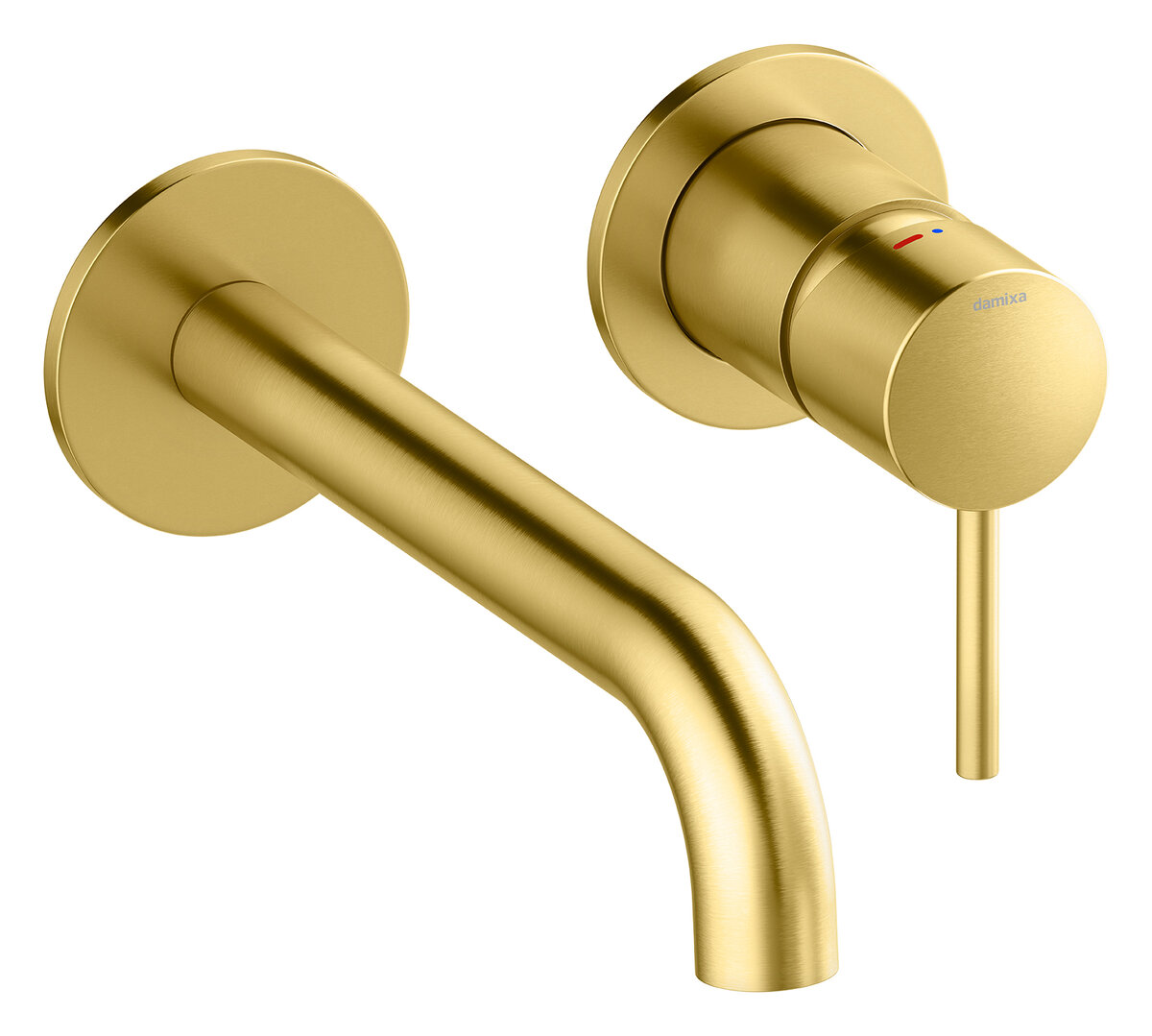 Osier Exposed kit for built in Basin Mixer Box (180 mm) brushed brass