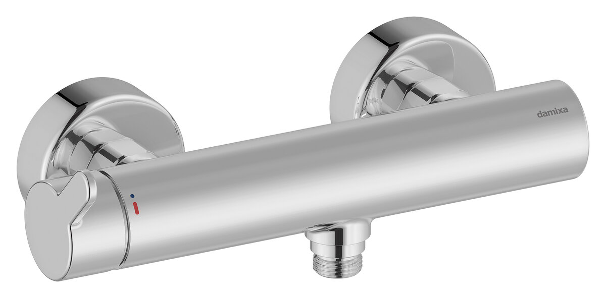 Wall shower chromé