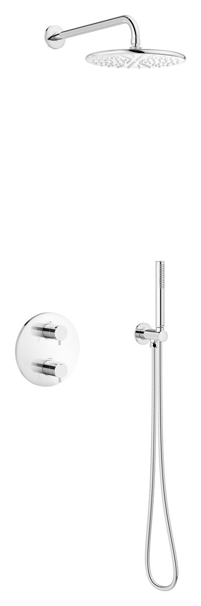 Osier HS 1 - concealed shower system chrome