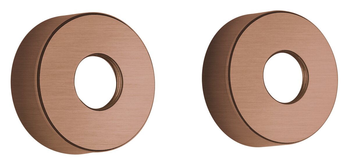 Peitelevyt 3/4" harjattu kupari