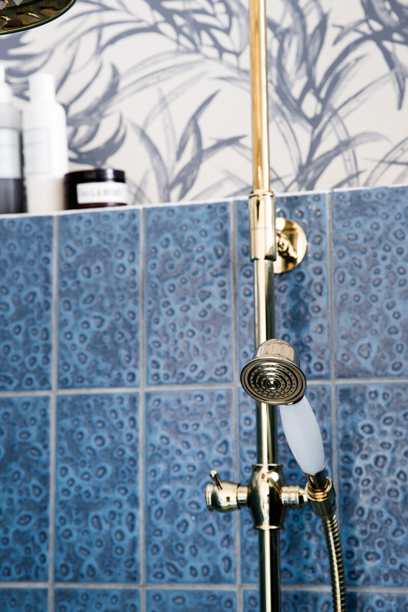 Hand Shower  polished brass