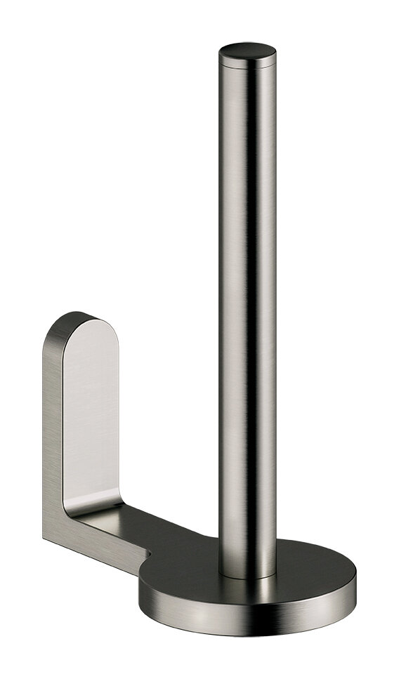 Spare toilet roll holder graphite grey
