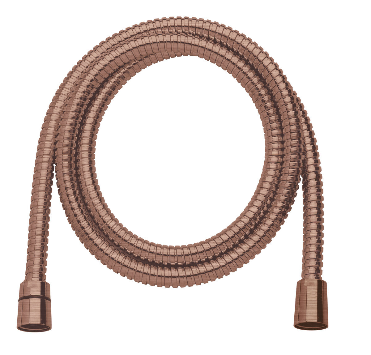 Shower Hose Metal 1750 mm brushed copper
