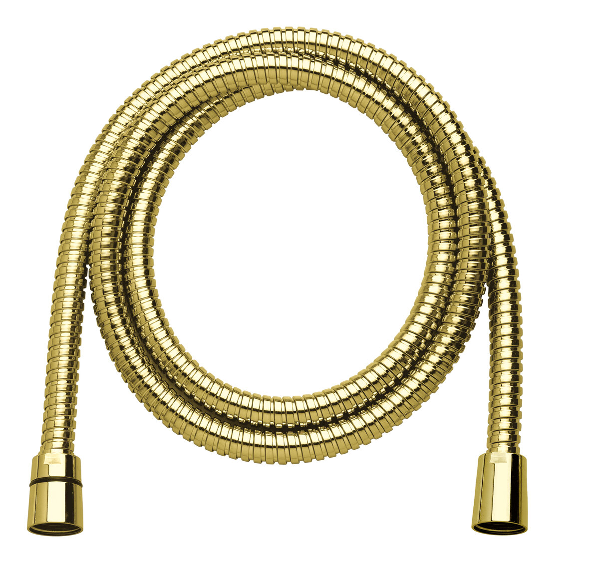 Shower Hose Metal 1750 mm polished brass