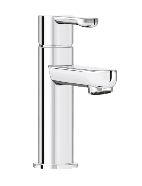 Basin mixer in chrome from the Willow series.