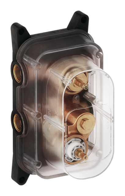 Thermostatic 2-Way built in Shower Mixer Box