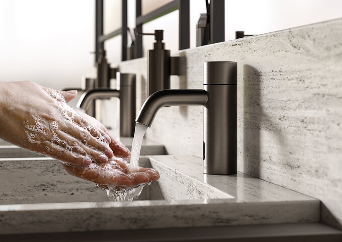 Touchless Wastafelmengkraan