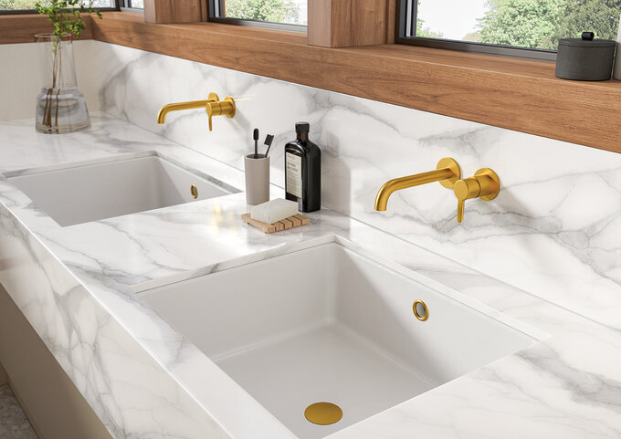 Silhouet Exposed kit for built in Basin Mixer Box (180 mm)