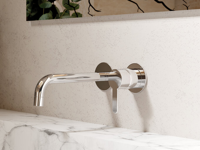Silhouet Exposed kit for built in Basin Mixer Box (180 mm)
