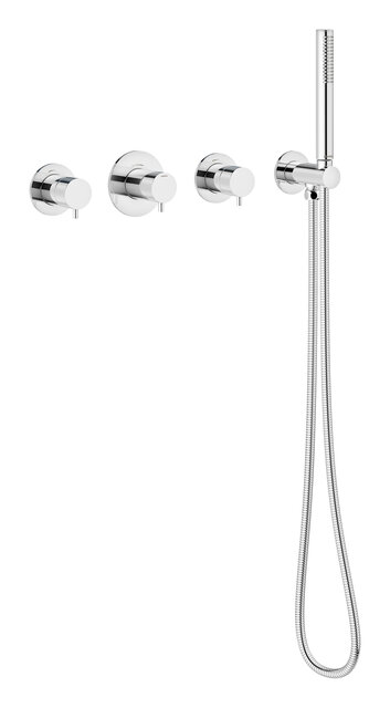 Silhouet BS 1 - Concealed bath set incl. waste with water outlet